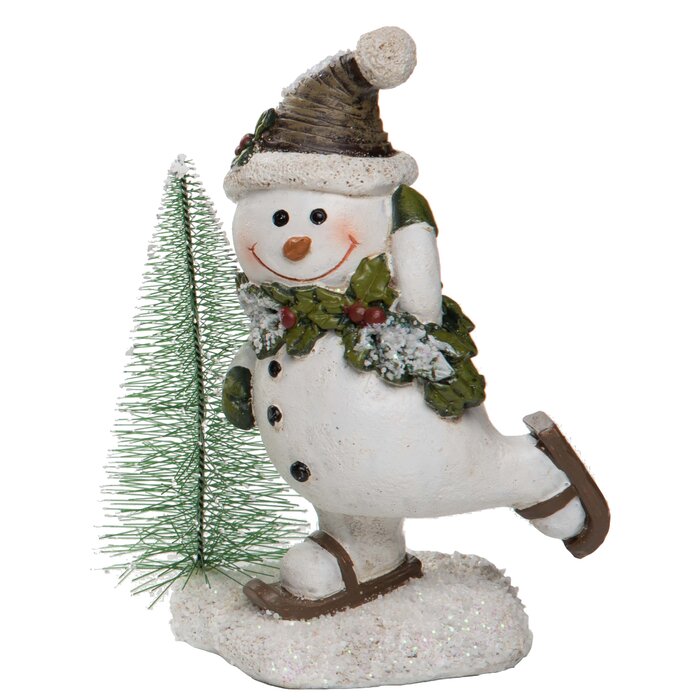 snowman resin figurines